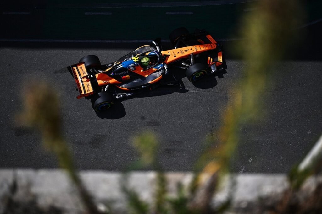 McLaren e Audi exibem mudanças visíveis no carro para o GP do Azerbaijão