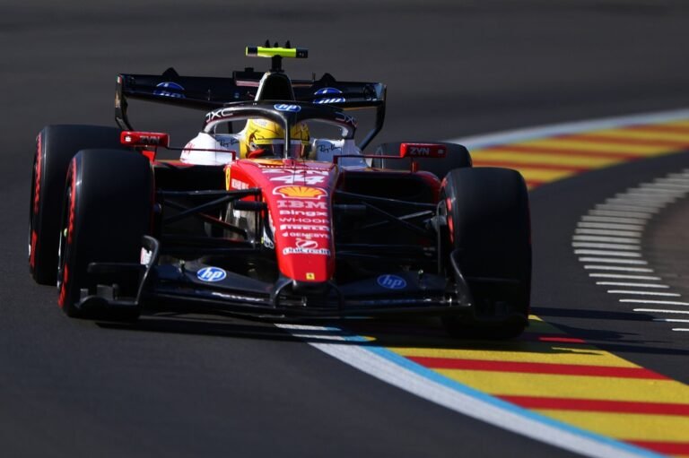 Hamilton e Leclerc ligam alerta para a corrida após quali da Ferrari no GP da Espanha