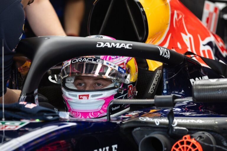 Red Bull mantém Lawson no GP da Itália, e Hadjar segue fora por lesão no pulso