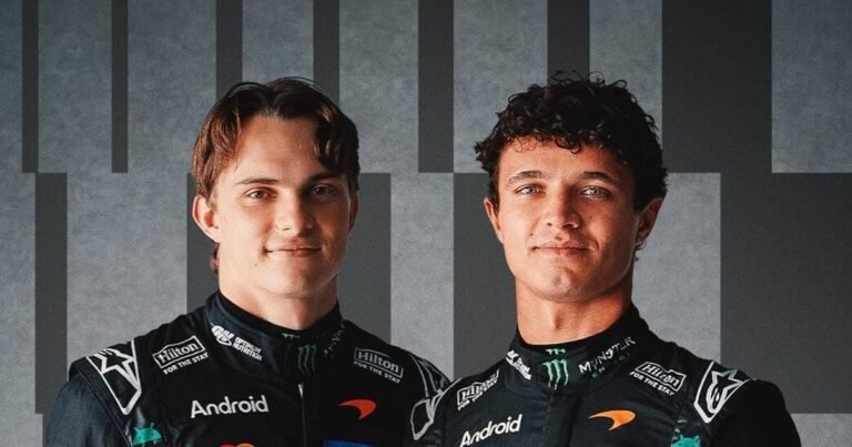McLaren terá pintura especial e macacões pretos de Norris e Piastri no GP da Itália