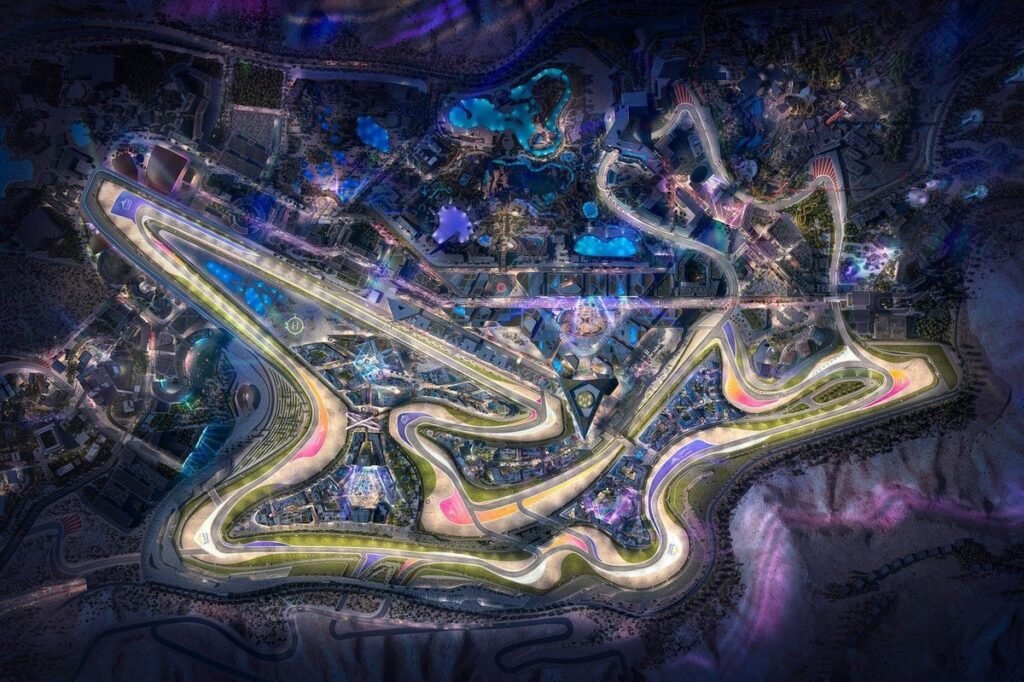 GP da Arábia Saudita será transferido para Qiddiyah em 2028, e novo circuito terá curva a 70 metros de altura