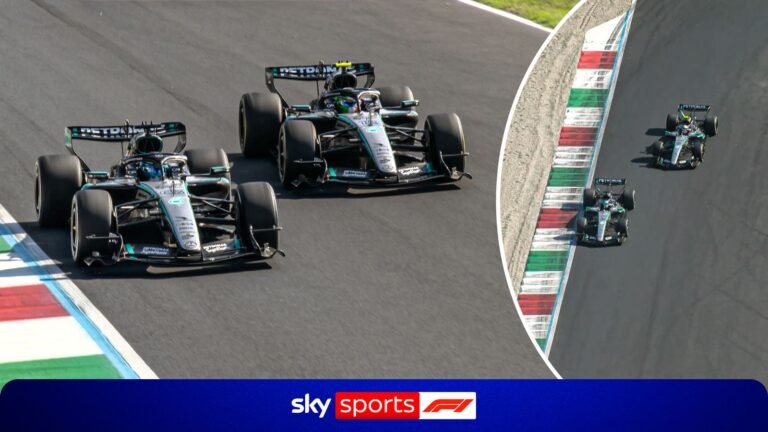 Antonelli e Russell travam duelo pela liderança no GP da Itália