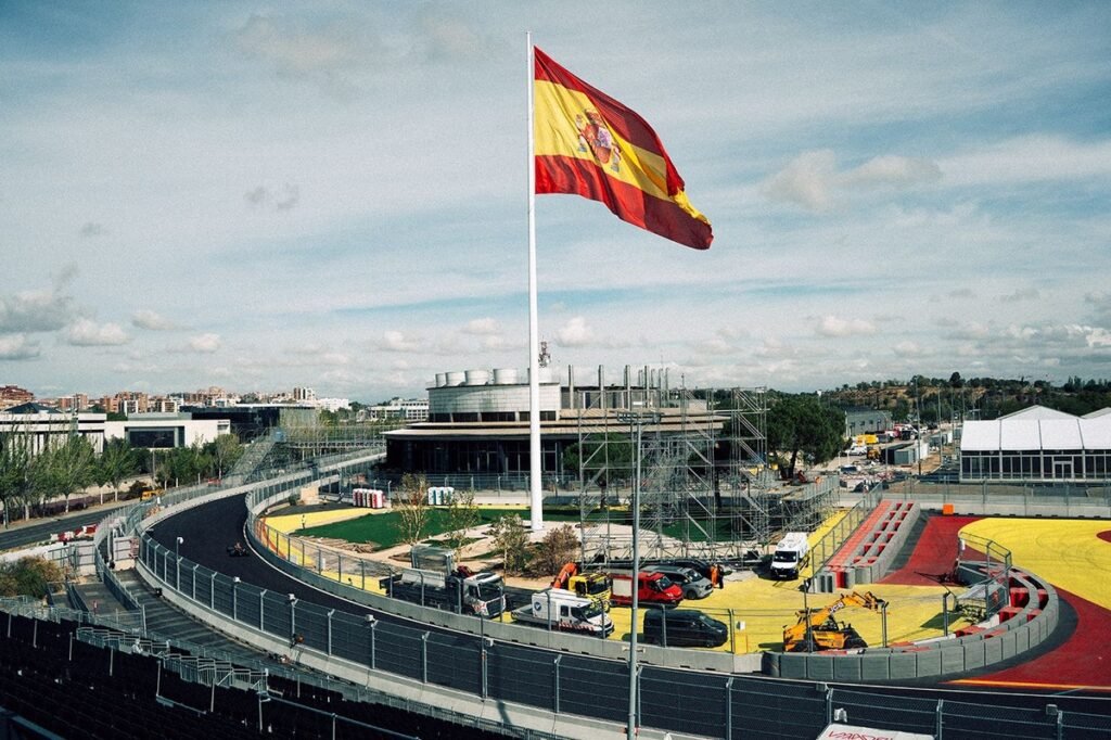 Madring estreia no GP da Espanha de 2026 com 5,47 km, 22 curvas e peralte de 24%