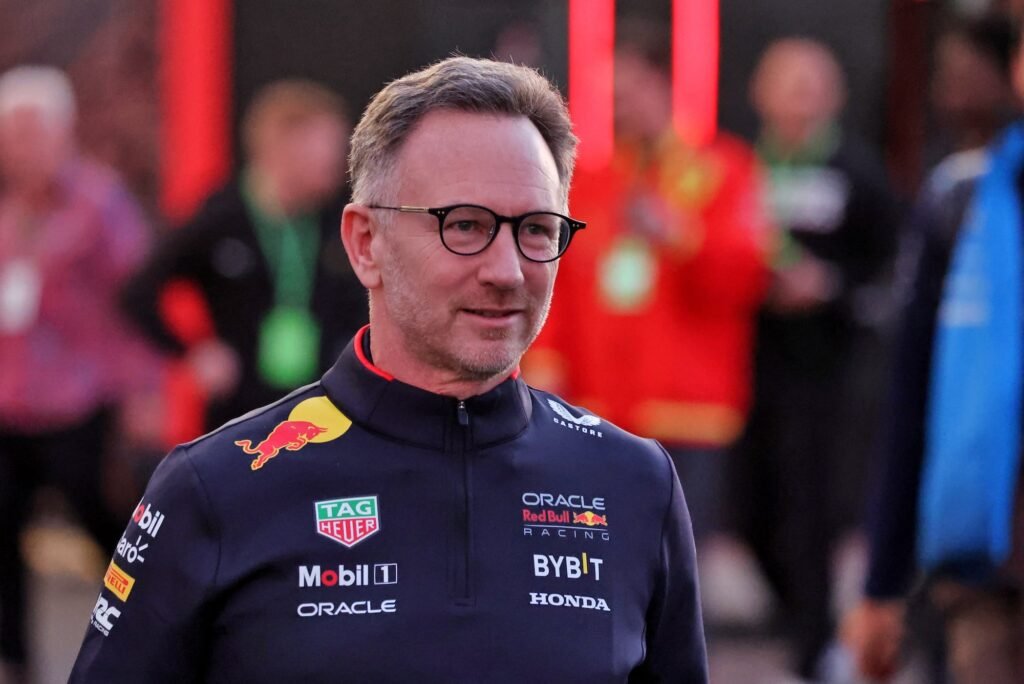 Red Bull agradeceu Horner após primeira vitória com motor próprio na F1