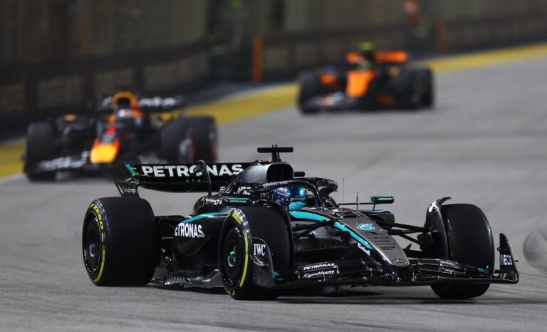 GP de Singapura fecha rodada tripla da F1 2026 com sprint inédita em Marina Bay