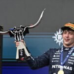 Antonelli vence nos EUA e fica a um nono lugar do título da F1 em 2026