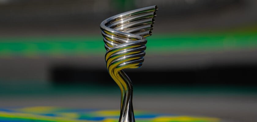 Troféu do GP de São Paulo de 2026 é feito de titânio e tem design inspirado no som dos motores
