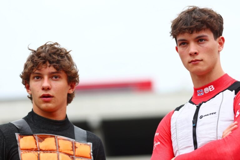 Bearman diz que parceria com Antonelli na F2 trouxe aprendizado antes da temporada difícil na Haas