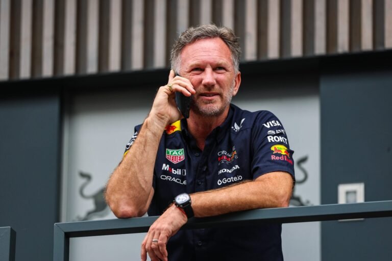 Horner diz ter recebido ligação de Oliver Mintzlaff após sequência de vitórias de Verstappen