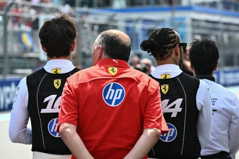 Palmer cobra ação de Vasseur após atritos entre Hamilton e Leclerc na Ferrari