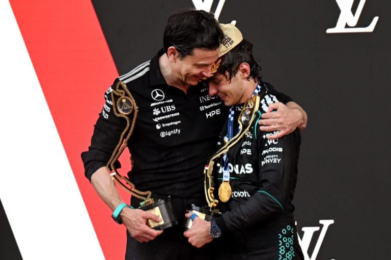 Wolff projetou auge de Antonelli para 2030, mas piloto já abre 102 pontos na F1 2026