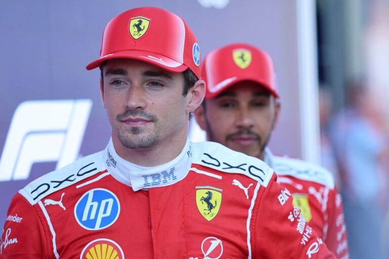 Coach de Leclerc diz que Ferrari é a única equipe de ponta sem hierarquia entre os pilotos