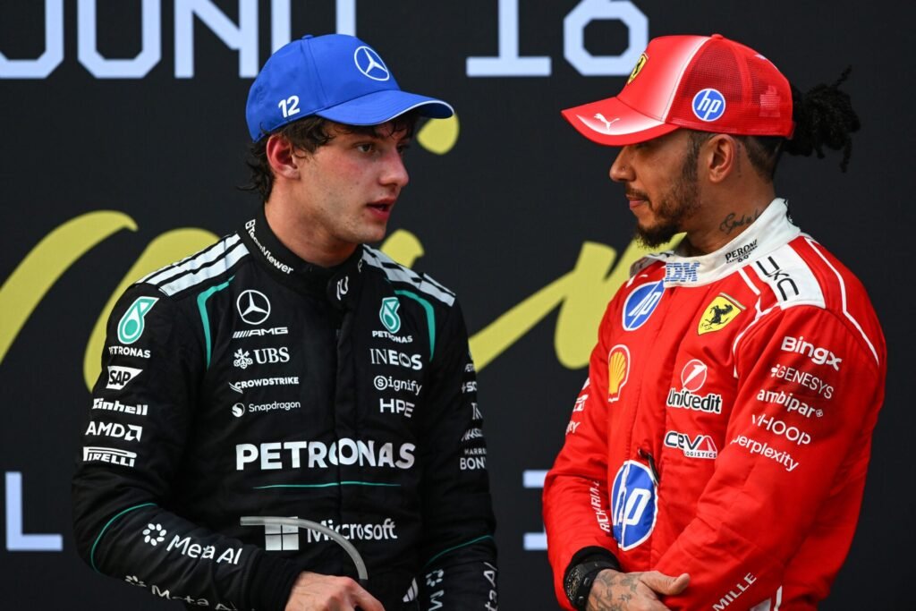 Antonelli elogia reação de Hamilton após falha de software e pódio histórico
