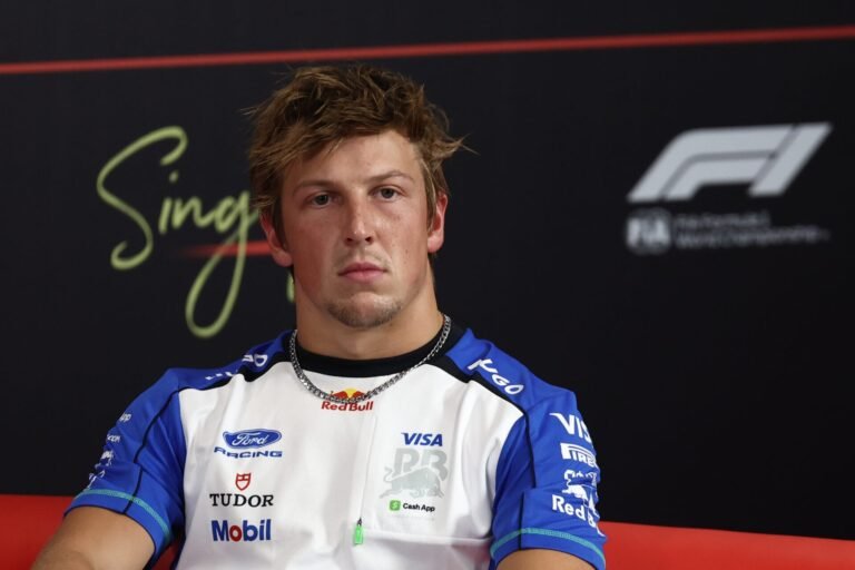 Lawson soma 75 pontos, mas ainda vê futuro em aberto na Red Bull para 2027