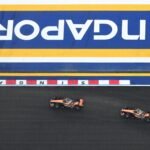 Toque entre Norris e Piastri no fim da sprint de Singapura vira alvo de críticas na McLaren