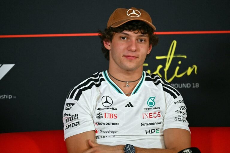 Mercedes destaca impacto de Antonelli fora das pistas em temporada que pode render título já na 18ª etapa