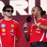 Leclerc discorda de Hamilton sobre queda da Ferrari na classificação e aponta pneus como problema