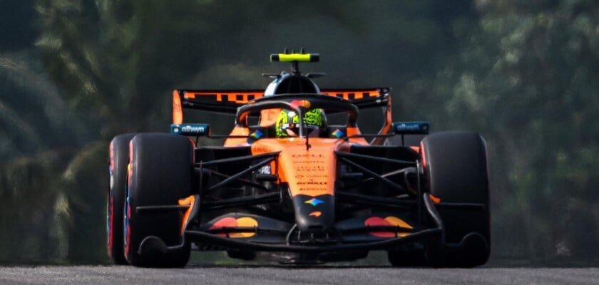 Norris relata falha ainda sem causa definida na McLaren após perder rendimento nas retas