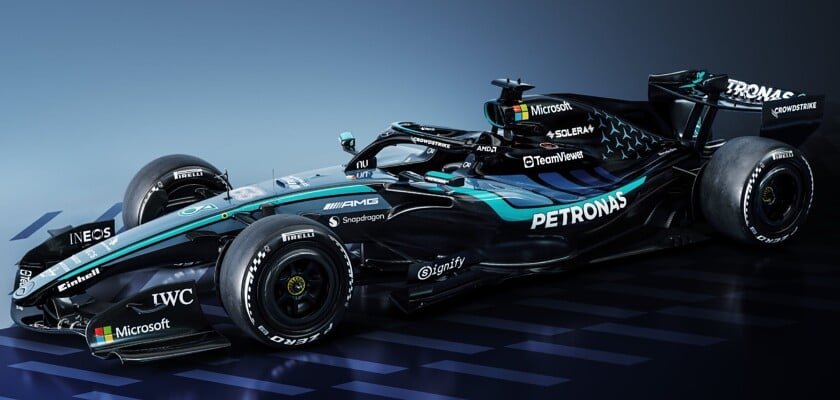 Mercedes confirma pacote de atualizações nos dois carros e estreia pintura azul no GP dos Estados Unidos