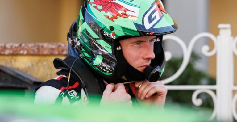Evans chega ao domingo em jogo total pelo título do WRC após vantagem cair para seis pontos