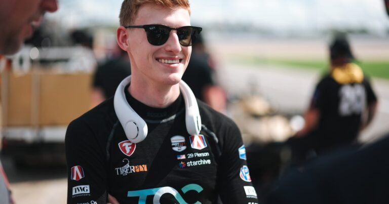 Josh Pierson é aprovado em teste da Indy e fica perto de assumir carro da Foyt em 2027