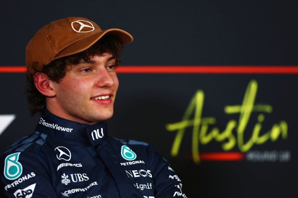 Mercedes ainda não confirma Antonelli para os primeiros treinos do GP do México