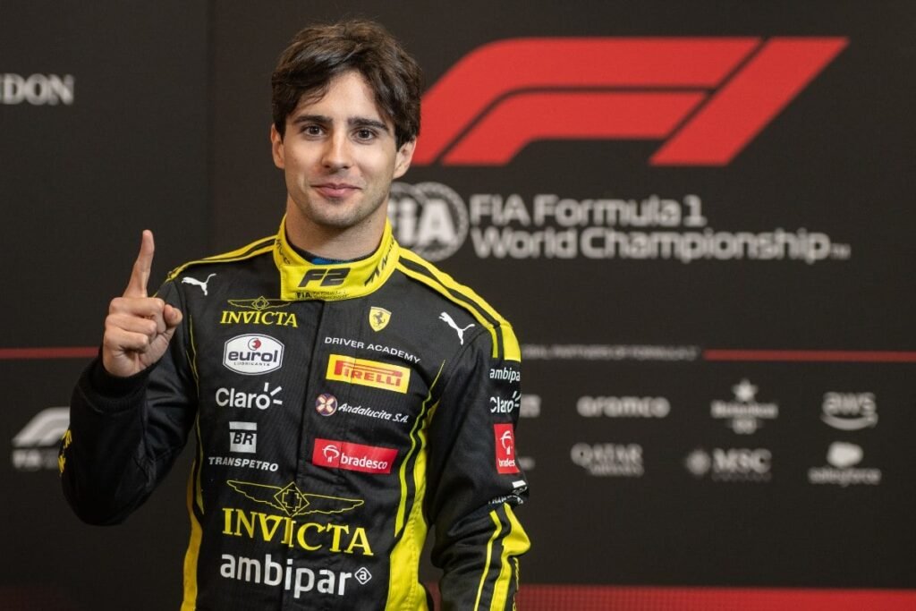 Rafael Câmara mira título da Fórmula 2 antes de iniciar preparação para a Haas em 2027