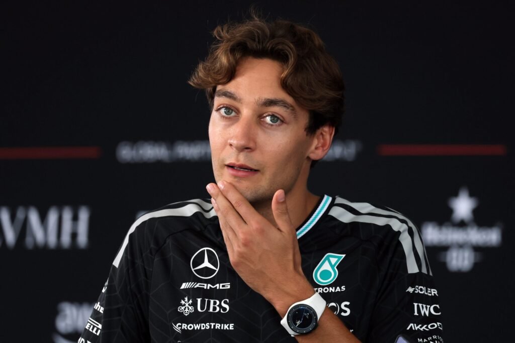 Russell, Leclerc e Pérez lideram coletivas da FIA no GP do México