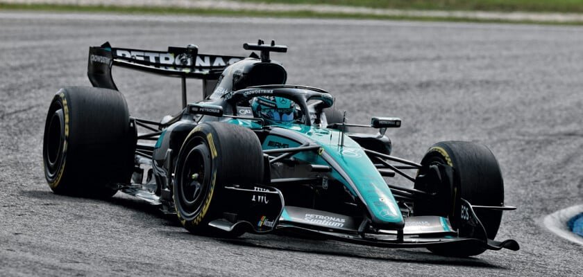 Russell vai largar no fim do grid no GP de Singapura após troca de motor