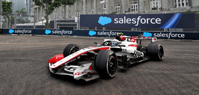 Haas termina GP de Singapura sem pontos, mas vê ritmo de corrida e boas largadas