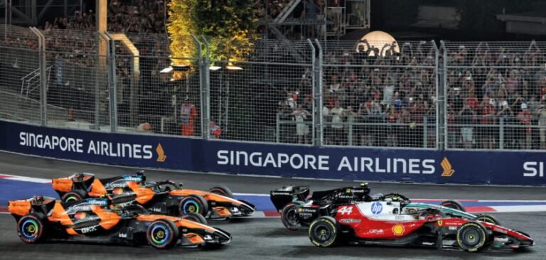 Dois homens são detidos após invasão em áreas restritas no GP de Singapura