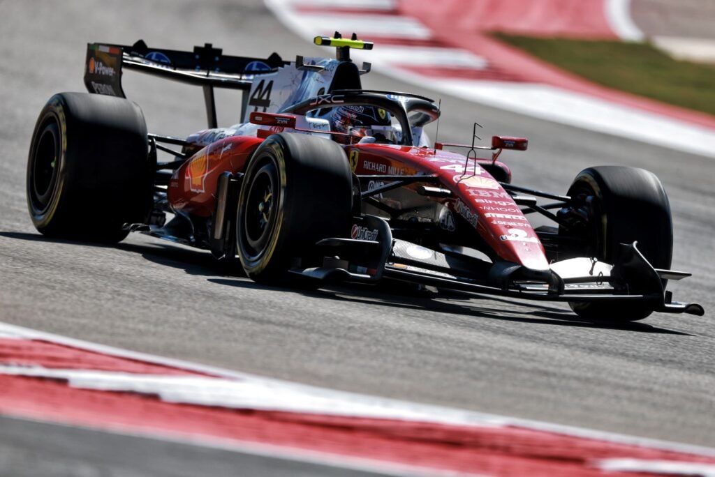 Hamilton aponta acerto e estratégia da Ferrari após perder chance de pódio nos EUA