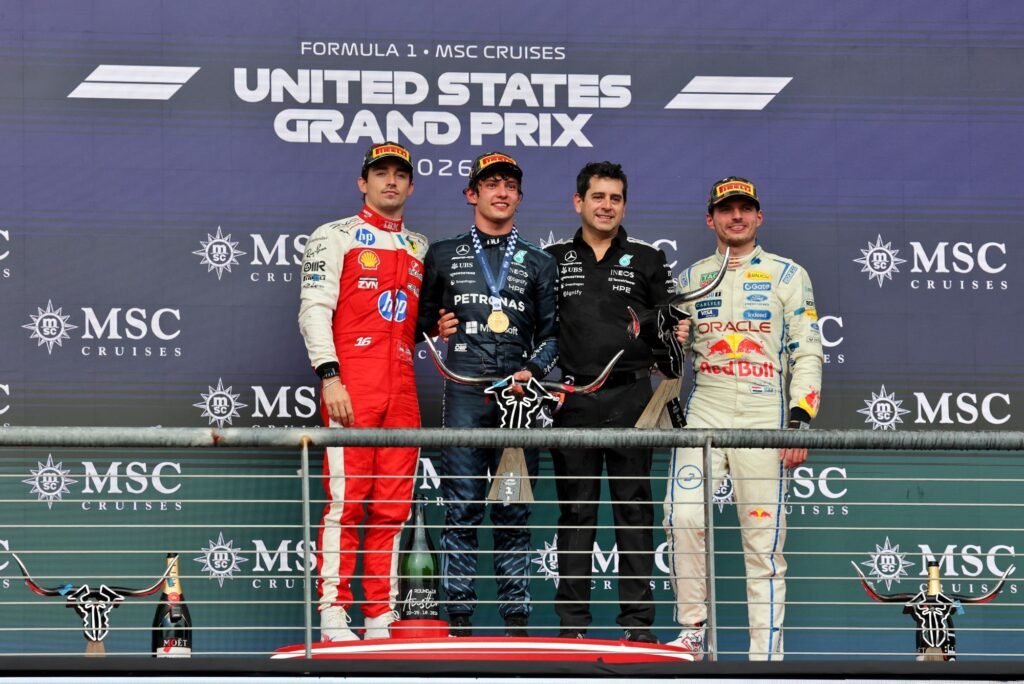 Leclerc chega ao GP do México após sexto pódio e tenta manter Ferrari na disputa com a Mercedes