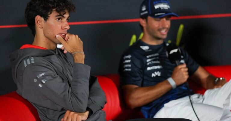 Bortoleto assume culpa por batida com Sainz no GP do Bahrein e pede desculpas publicamente
