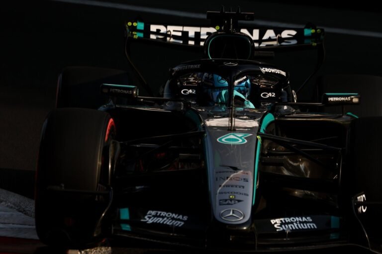 Russell admite que Mercedes ainda não encontrou o melhor acerto do novo pacote no México
