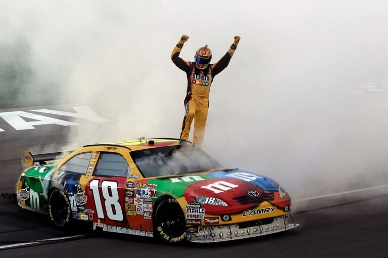 Kyle Busch construiu em Las Vegas uma das trajetórias mais marcantes da NASCAR