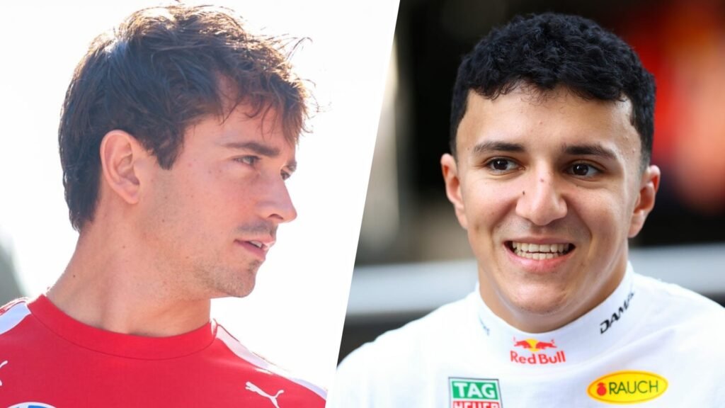 Leclerc rebate avaliação de Hadjar sobre a Ferrari: “Não faz sentido dizer isso”