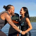 Hamilton comenta convivência com os filhos de Kim Kardashian após namoro assumido no GP de Mônaco