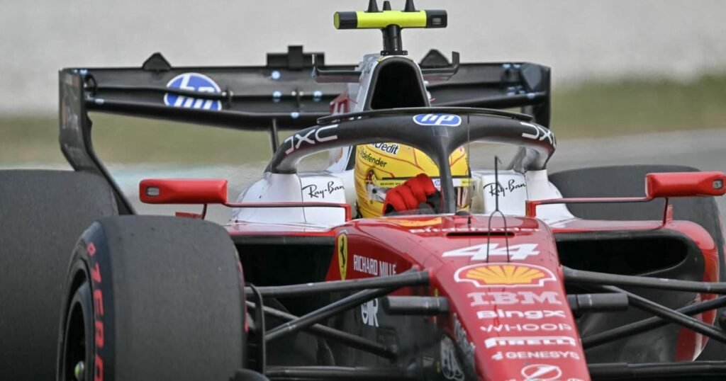 Ferrari é multada após incidente de Hamilton com Bortoleto no TL2