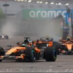 Norris pede desculpas após toque com Piastri na sprint do GP de Singapura