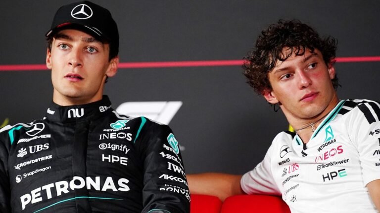 Wolff diz que Russell sentiu o impacto do início forte de Antonelli na Mercedes