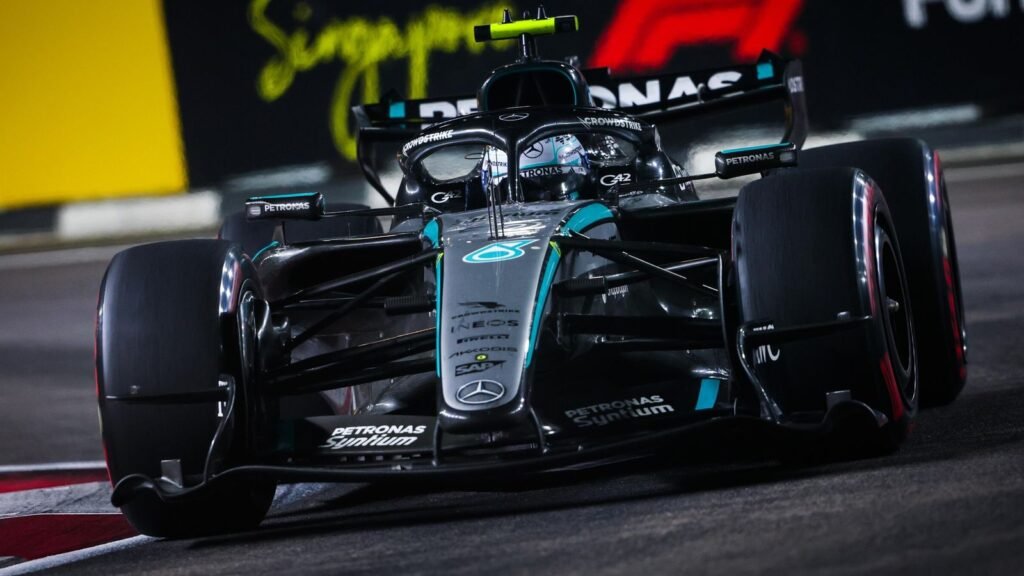 Mercedes confirma Antonelli e Russell com pacote novo para o GP dos Estados Unidos
