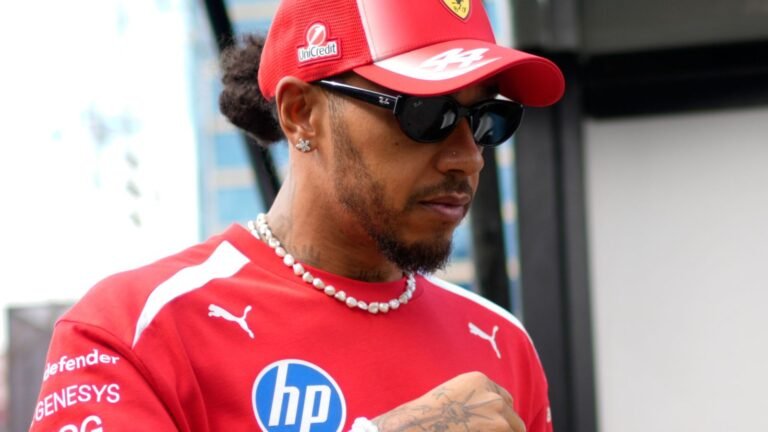 Hamilton defende Vasseur na Ferrari e cobra mudança estrutural após sequência sem pódios