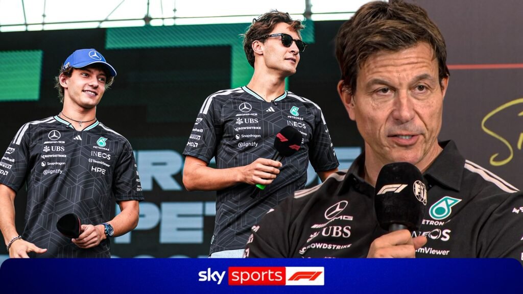 Wolff rebate acusações de favorecimento da Mercedes a Antonelli sobre Russell
