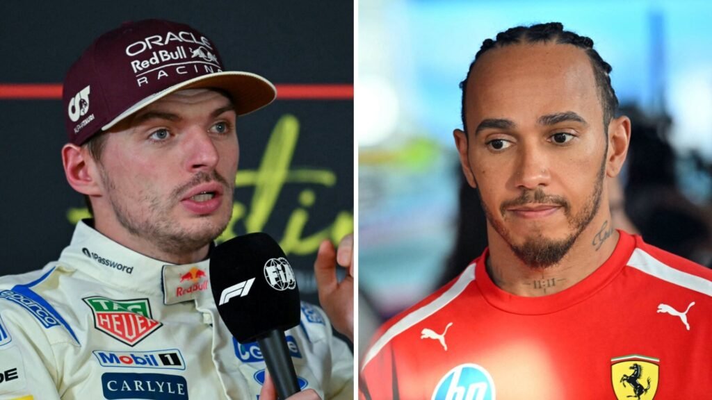 Verstappen diz que idade não deve tornar Hamilton mais rápido na Ferrari em 2027
